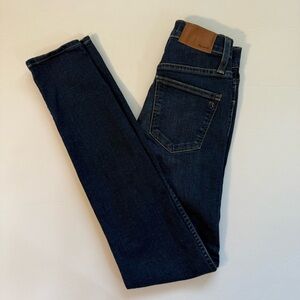 Madewell women’s 5 pocket skinny‎ jeans 10” high rise size 23 stretch y2k